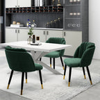velvet dining chair