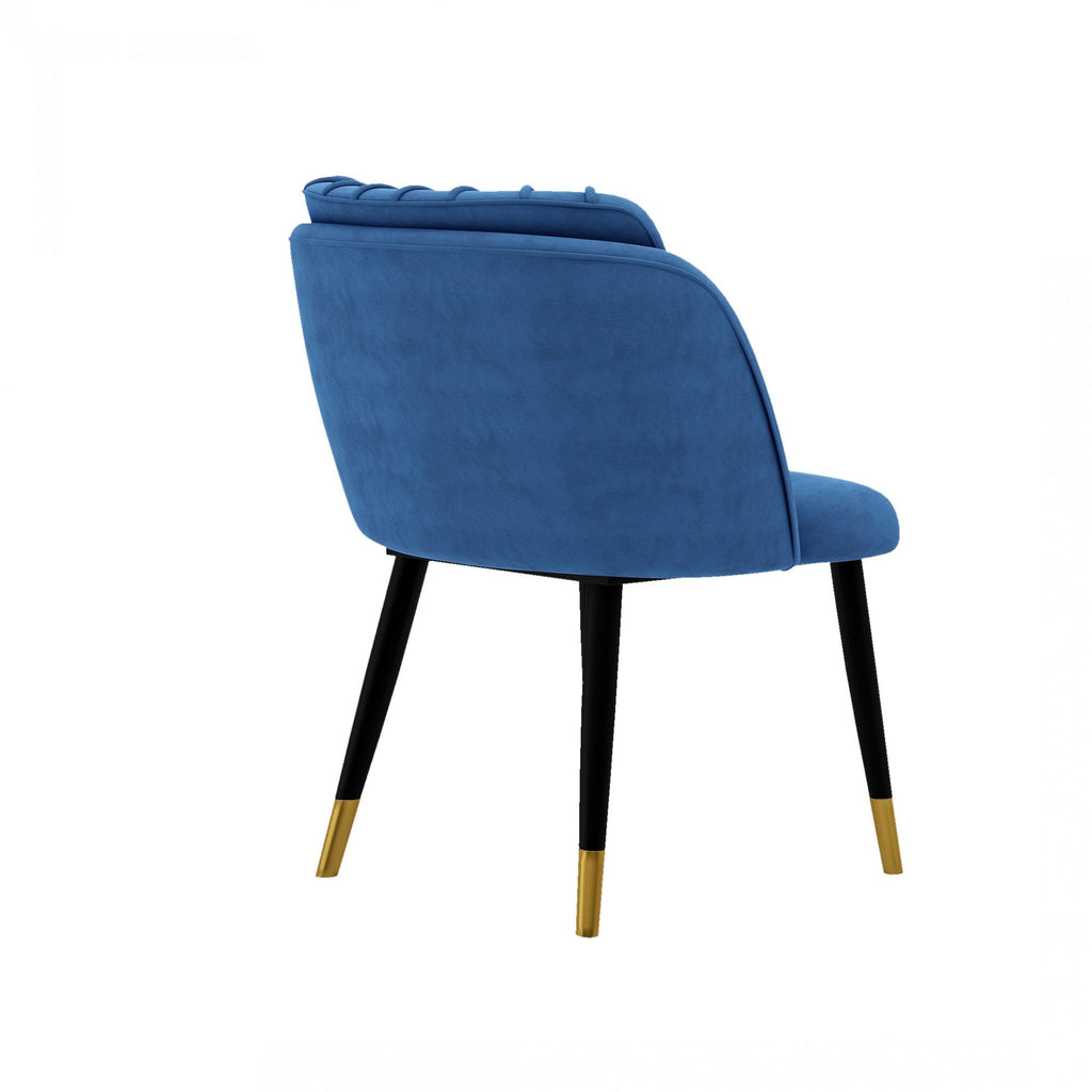 velvet dining chair