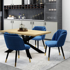 velvet dining chair