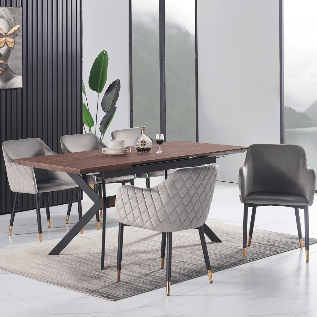 LUX velvet dining chair
