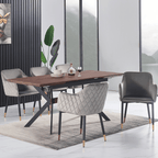 LUX velvet dining chair