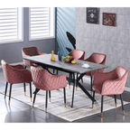 LUX velvet dining chair