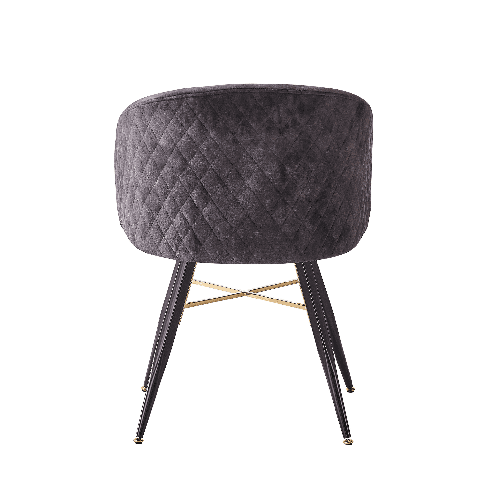 LUX Velvet Dining Chair with Metal Legs - Perfect for Dining Room Living Room