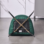 LUX Velvet Dining Chair with Metal Legs - Perfect for Dining Room Living Room