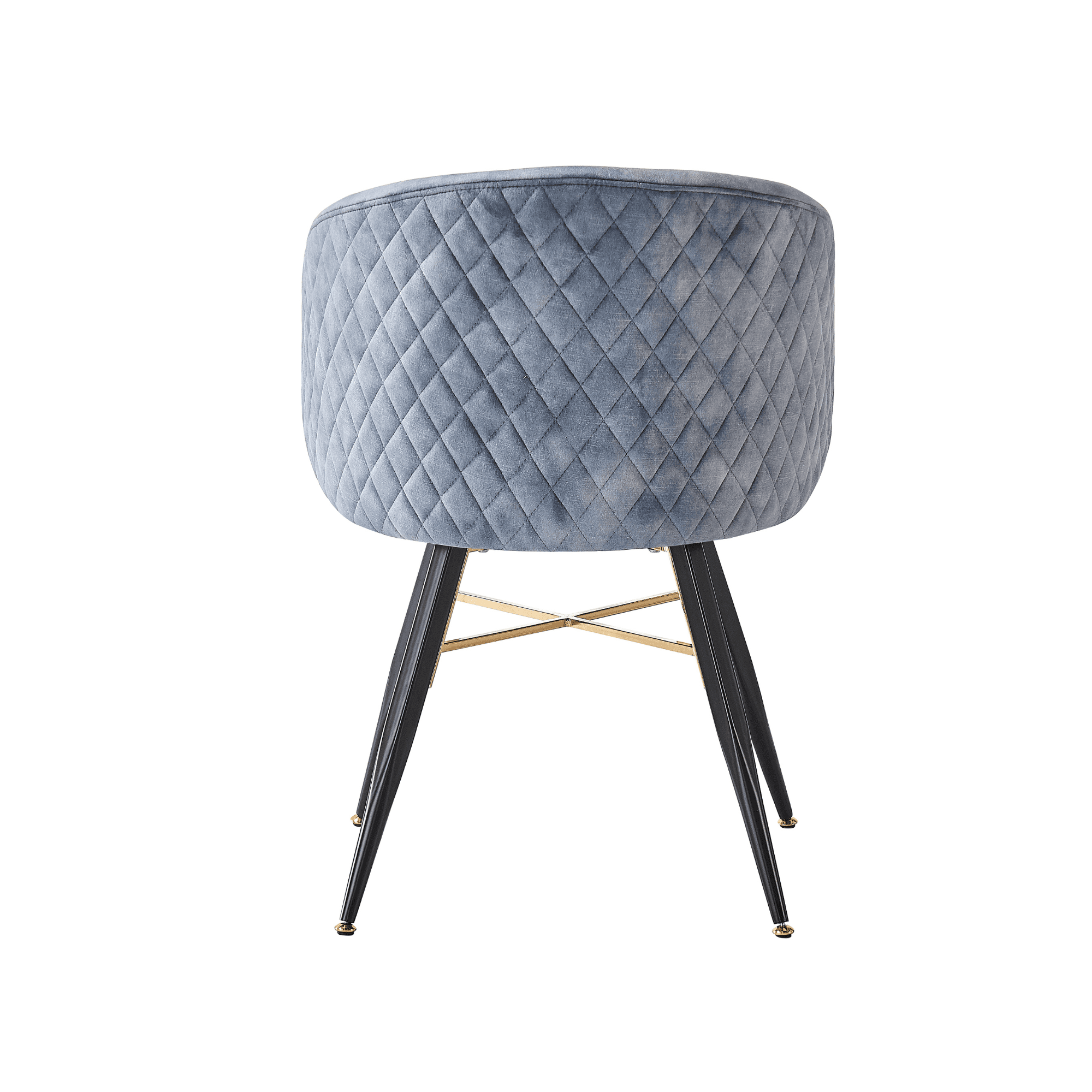 LUX Velvet Dining Chair with Metal Legs - Perfect for Dining Room Living Room
