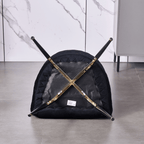 LUX Velvet Dining Chair with Metal Legs - Perfect for Dining Room Living Room