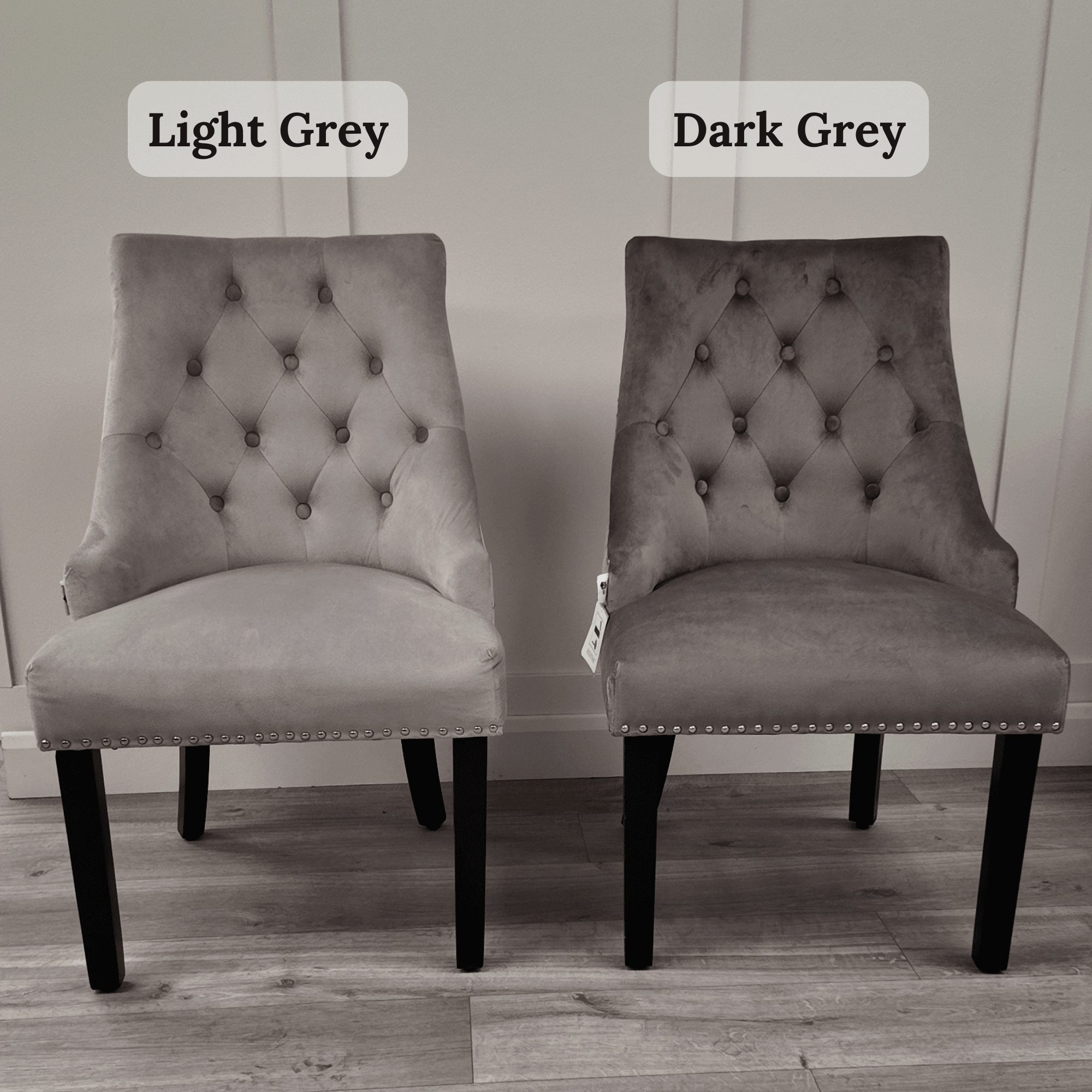 LUX Velvet Dining Chair Set of 2