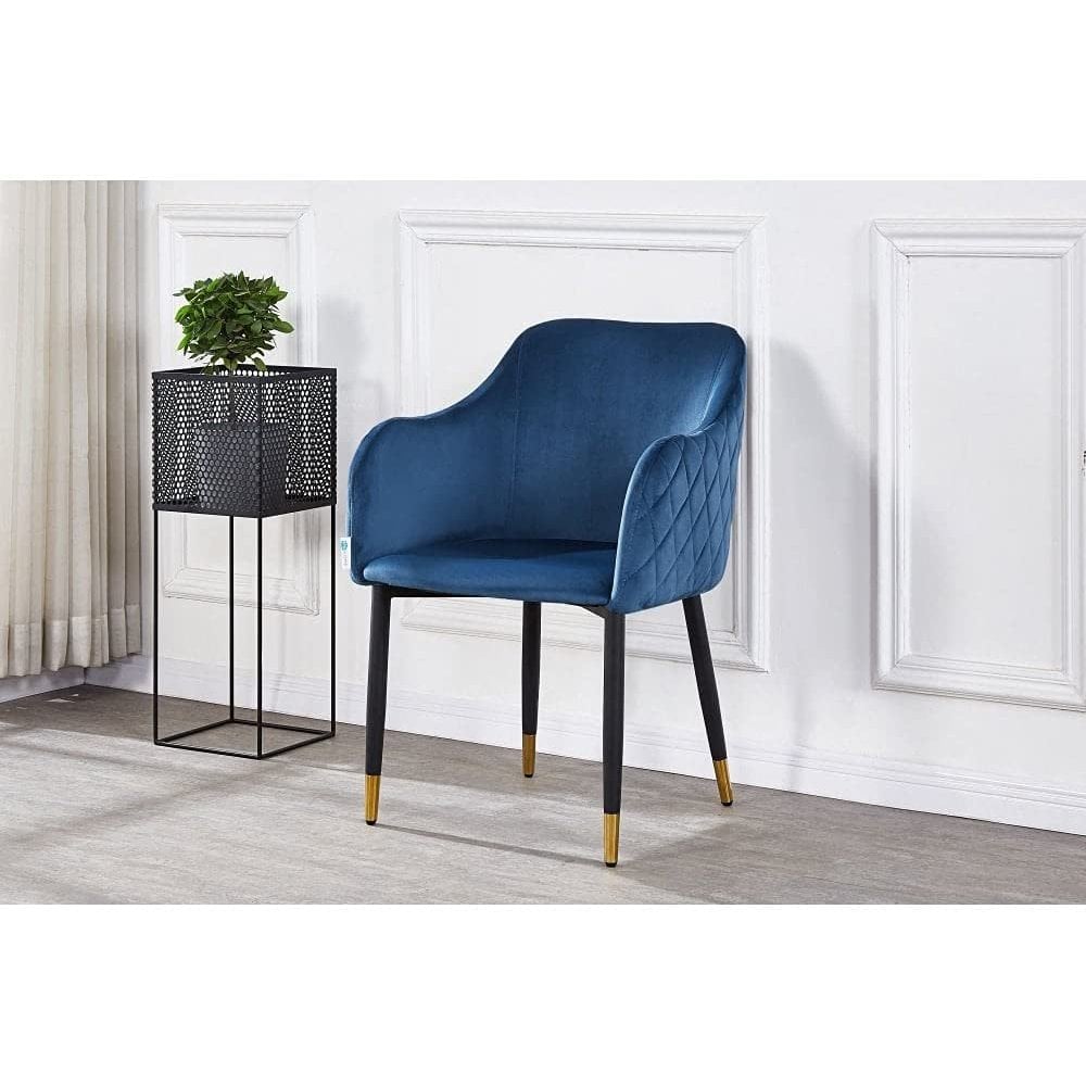 LUX velvet dining chair