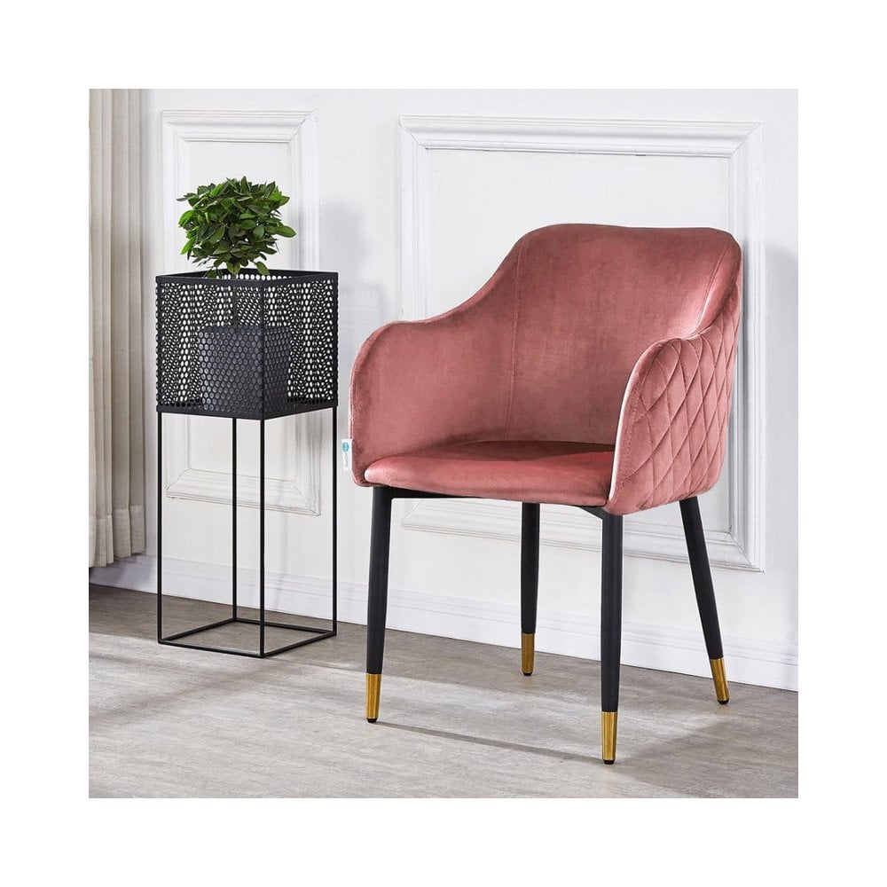 LUX velvet dining chair
