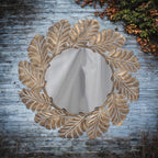 68cm Round Metal Mirror