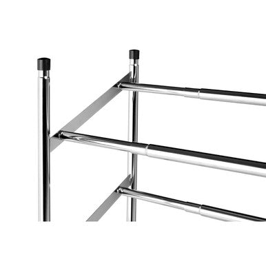 Extendable and Stackable 4 Tier Shoe Rack