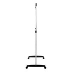 Chrome Clothes Rail with Wheels