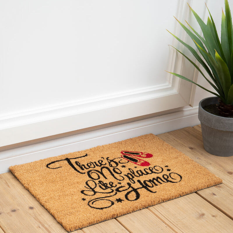There's No Place Like Home Coir Doormat