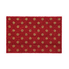 Polka Dot Coir Doormat