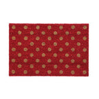 Polka Dot Coir Doormat