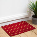 Polka Dot Coir Doormat