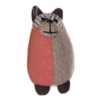 Small Brown Cat Door Stop