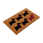 Scottie Dog Coir Doormat