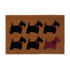 Scottie Dog Coir Doormat