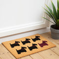 Scottie Dog Coir Doormat