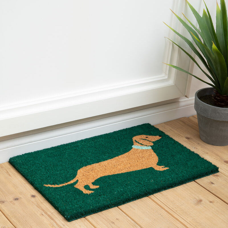 Sausage Dog Coir Doormat
