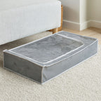 Grey Underbed Storage Bag with Window