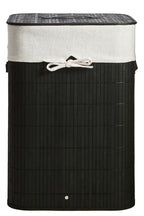 Black Square Laundry Hamper