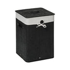 Black Square Laundry Hamper