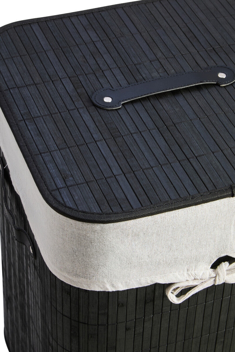 Black Square Laundry Hamper
