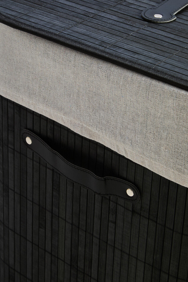 Black Square Laundry Hamper