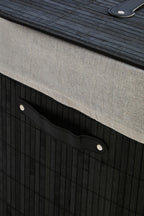 Black Square Laundry Hamper