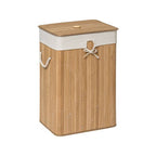 Rectangular Natural Bamboo Laundry Hamper