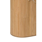 Natural Oval Laundry Hamper
