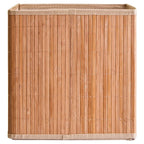 Natural Bamboo Storage Box with Handles