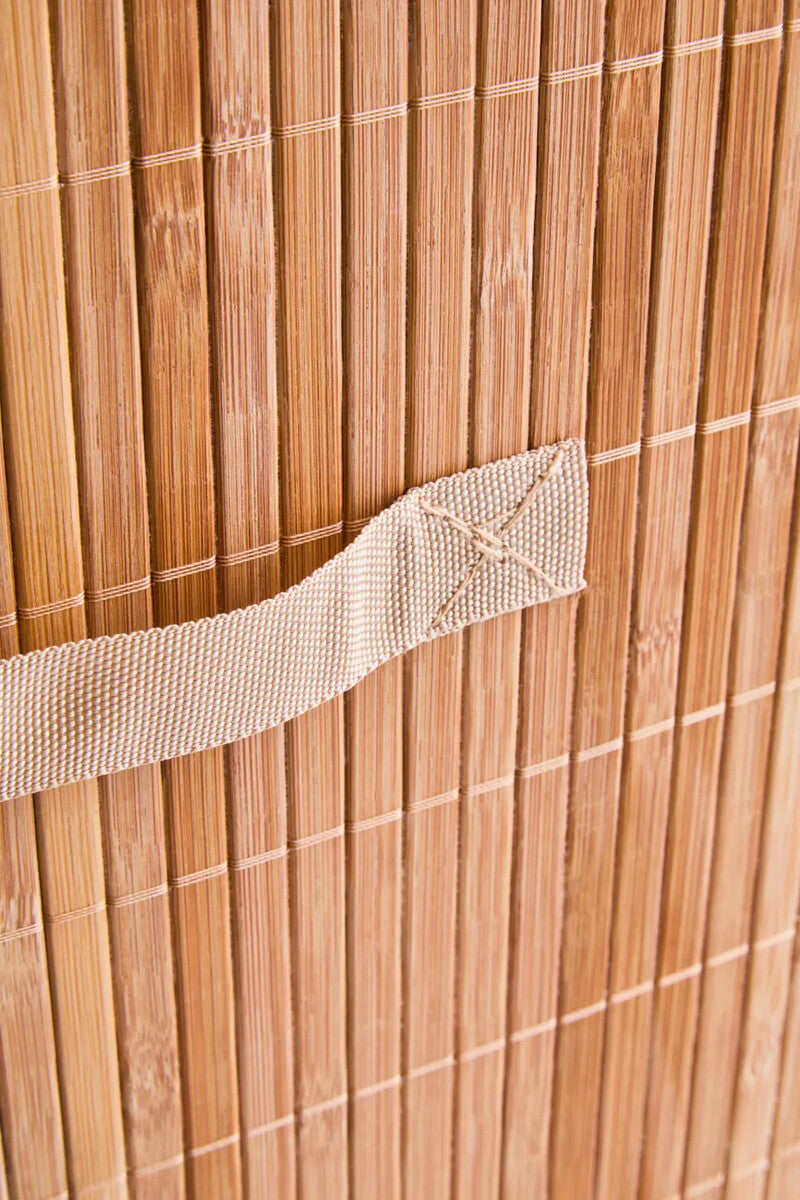 Natural Bamboo Storage Box with Handles