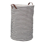 Black and Natural Laundry Bag