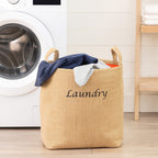 Natural Jute Laundry Bag