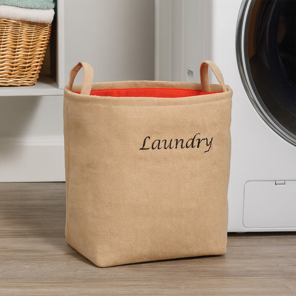 Natural Jute Laundry Bag