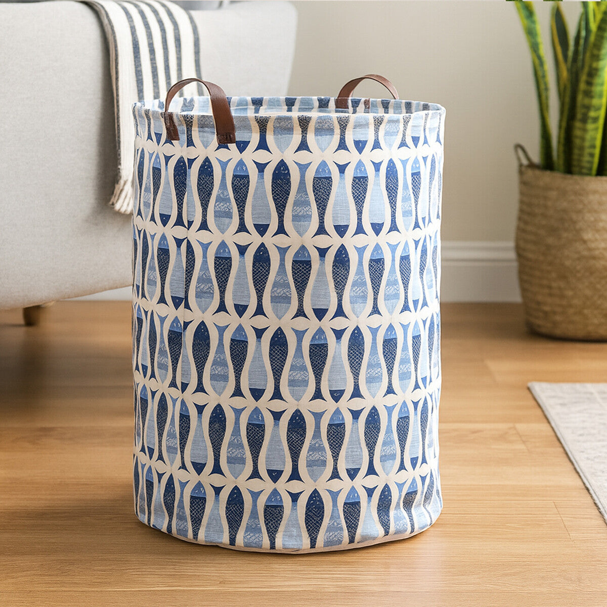 Blue Luxury Laundry Bag