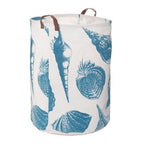Blue and White Laundry Bag
