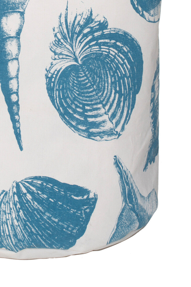 Blue and White Laundry Bag