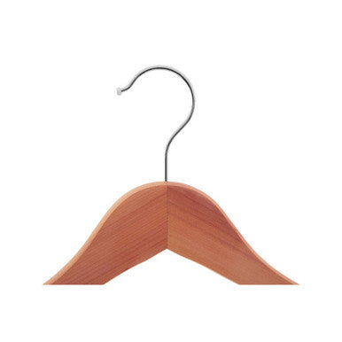 Cedar Wood Clothes Hanger with Notches