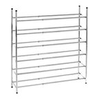 Six Tier Chrome Shoe Rack