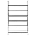 Six Tier Chrome Shoe Rack