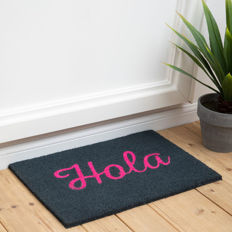 Neon Hola Doormat