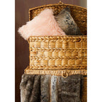 Set of Six Water Hyacinth Storage Baskets
