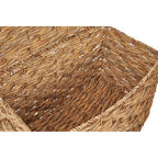 Set of 6 Water Hyacinth Storage Baskets
