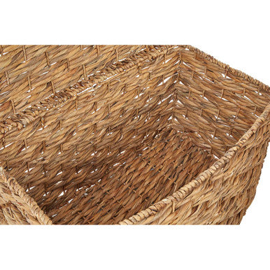 Set of 6 Water Hyacinth Storage Baskets
