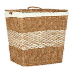 Tapered Seagrass Basket with Lid