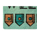 Welcome Home Light Green Doormat